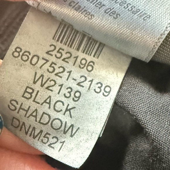 PAIGE Gemma Straight Leg Jeans Black Shadow Denim Casual Women’s Size 27 - Picture 11 of 12